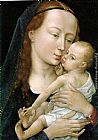 Rogier van der Weyden Virgin and Child painting